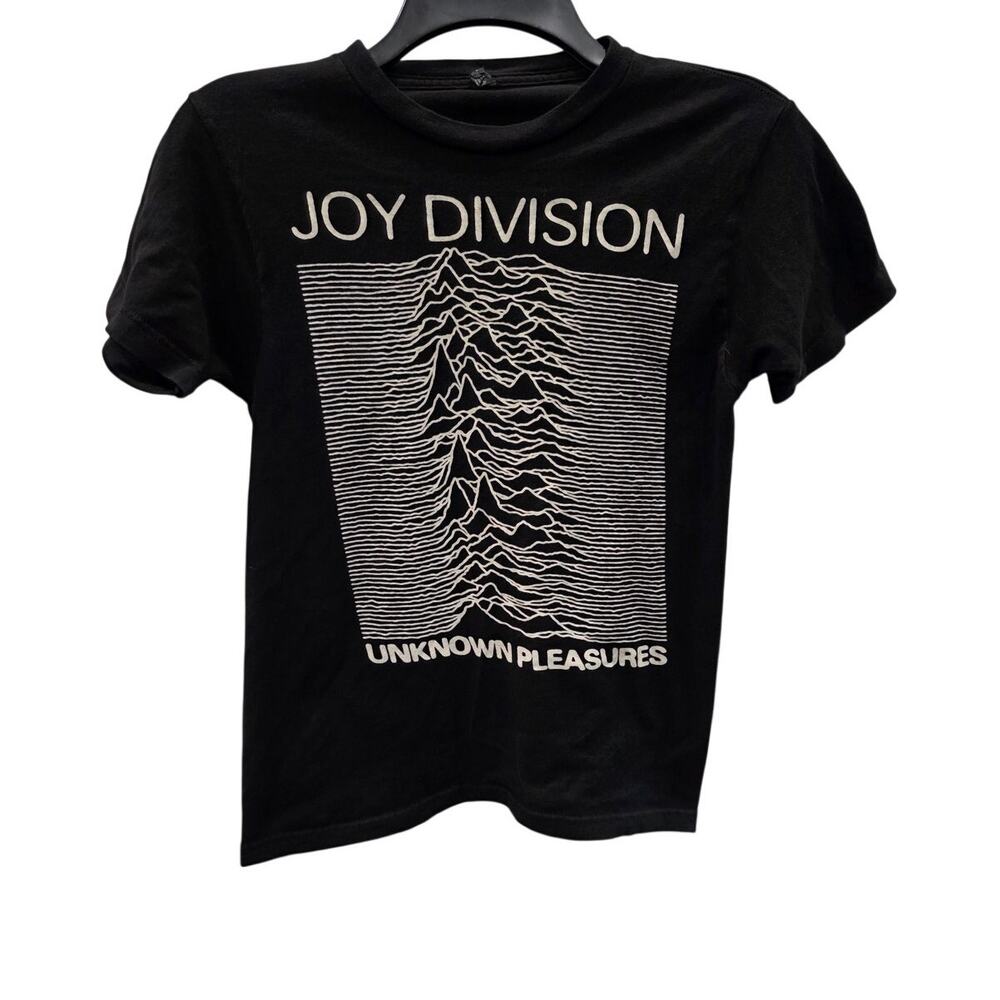 Joy Division Unknown Pleasures T Shirt Mens XS Tultex Black 2010s Band Tee